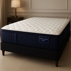 King Size Mattress Stearns & Foster 12” Inches Thick Wrapped in Plastic Direct From Factory Same Day Delivery  