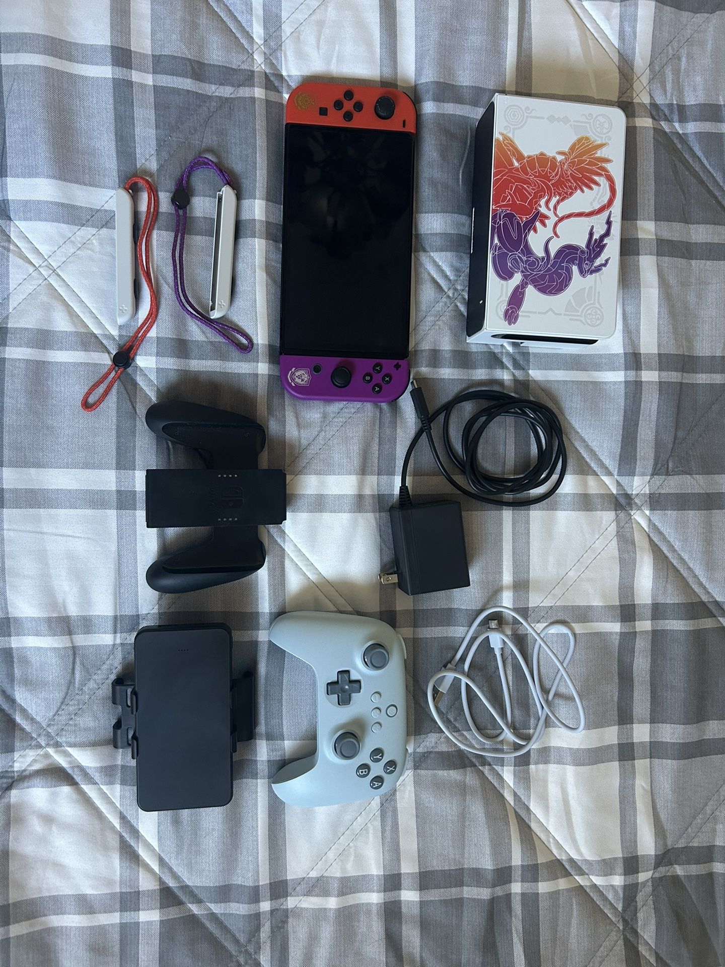 Nintendo Switch OLED Scarlet And Violet Edition Bundle