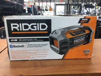 Ridgid R84087 Portable Bluetooth Speaker