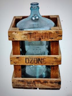 5gal glass water jugs