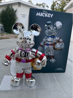 Astronaut Mickey Metal Figure 30cm - 11.9”
