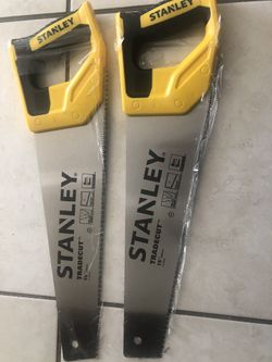 STANLEY HAND SAW 15 INCHES BRAND NEW 15 EACH OR 25 FOR TWO