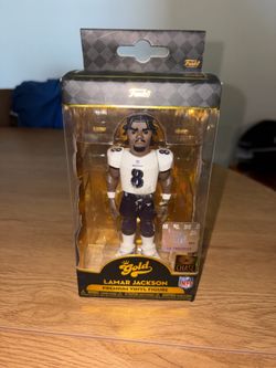 Lamar Jackson Gold Vinyl Funko Pop
