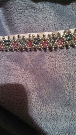 Hand beaded necklace