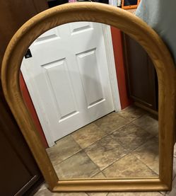 Oak Mirror