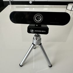 Webcam and Lapel Microphone
