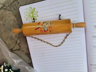 Vintage Decorative Mini Rolling Pin Wall Hanger