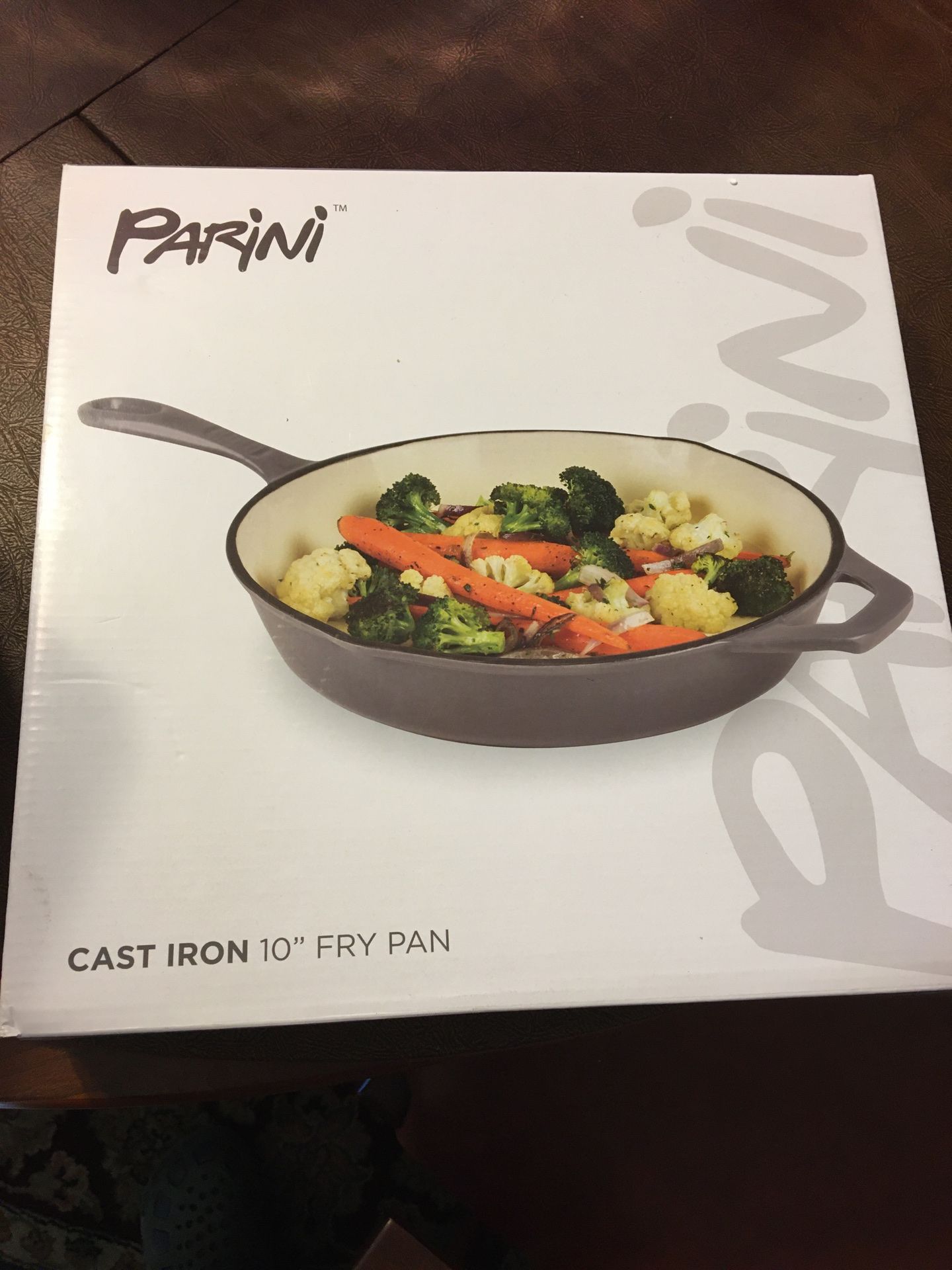 New Parini Cast Iron 10” Frying Pan