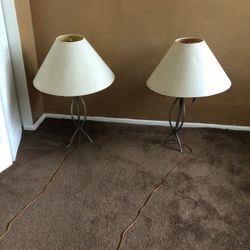 2 Lamps For 15$