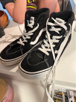 High top Vans - youth size 7