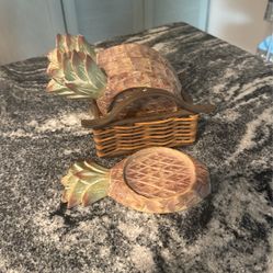 Pineapple Wood Coasters