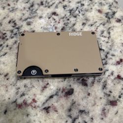 Ridge wallet