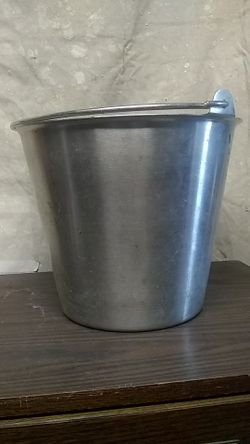 Stainless milking pail