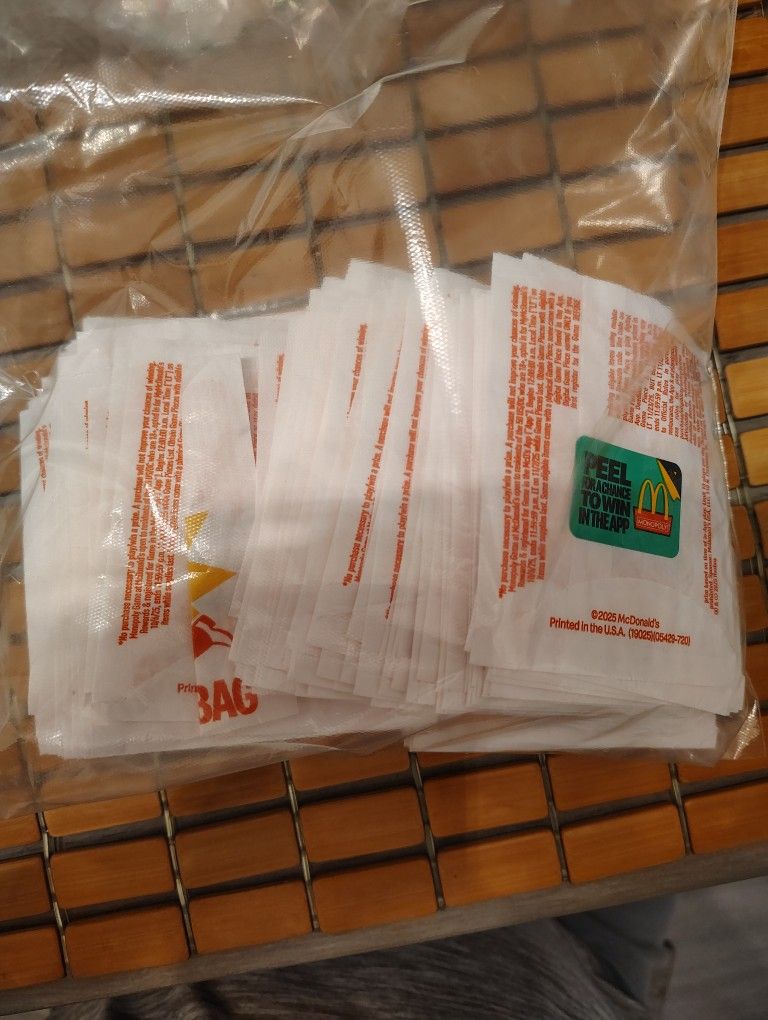 McDonald's Monopoly Tickets (265)