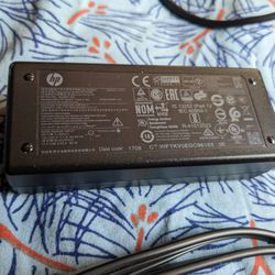 HP AC Adapter Blue Tip Charger 65W
