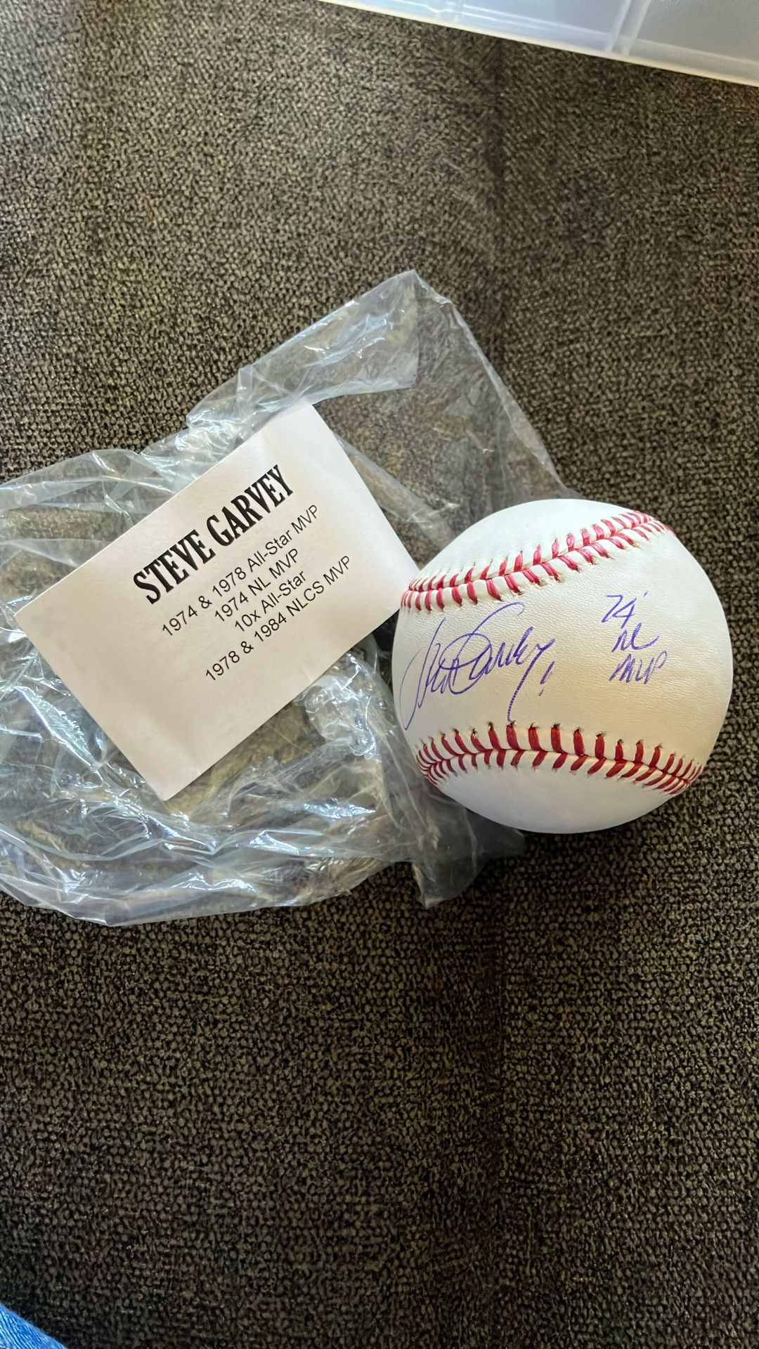 Autograph Baseball