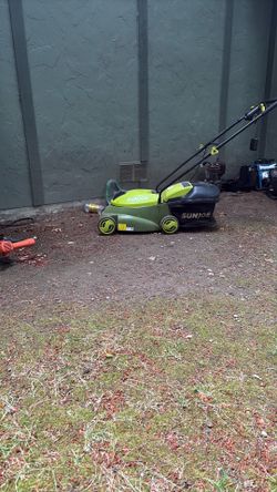 Sun Joe cordless electric mower