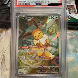 Pokemon Prismatic ETB Promo Eevee IR
