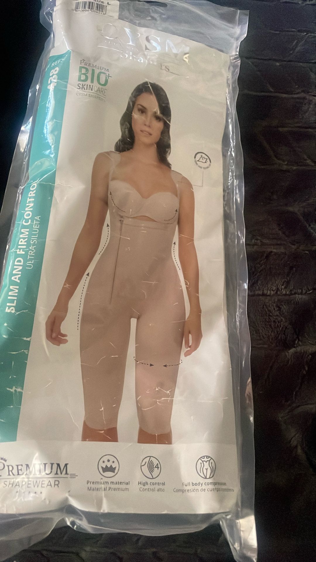 Large Black Full Body Shapewear