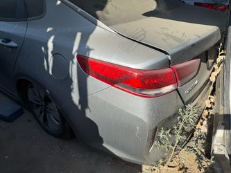 Optima hybrid rear bumper