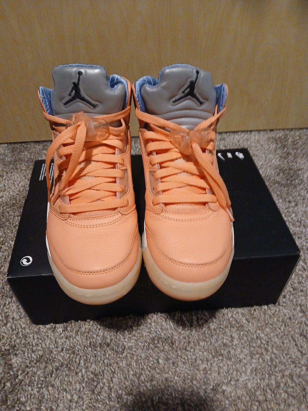 6.5 Nike Air Jordan 5s Retro × DJ KHALID / Crimson Bliss