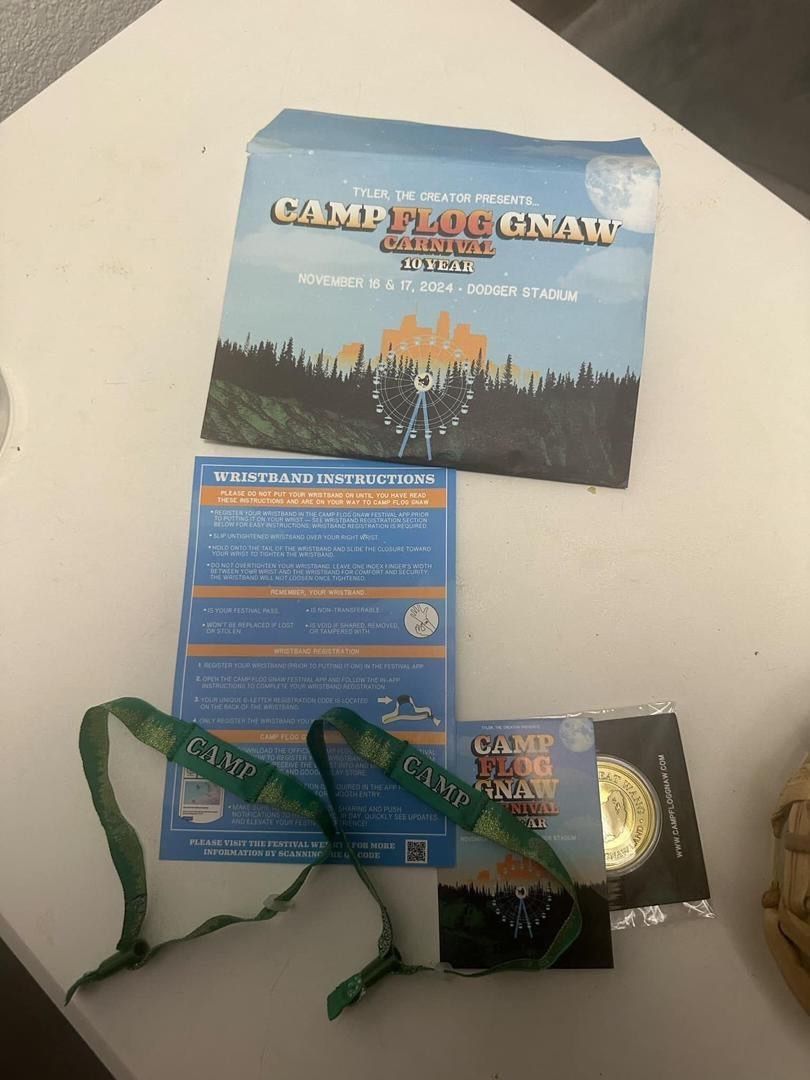 Camp flog Gnaw Ticket 