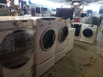 GE washer and dryer