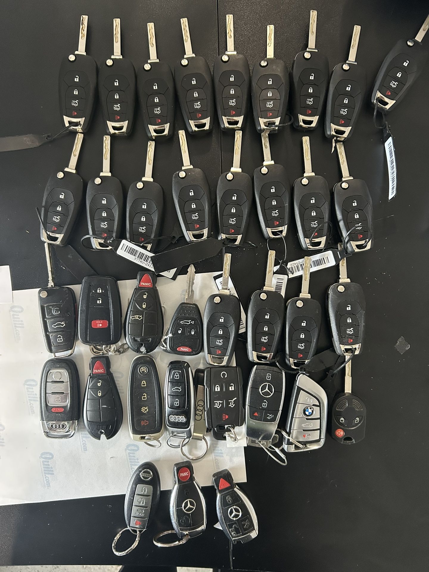 Car Key Lot