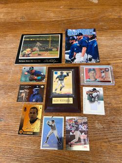 Alex Rodriguez Baseball Card & More Lot