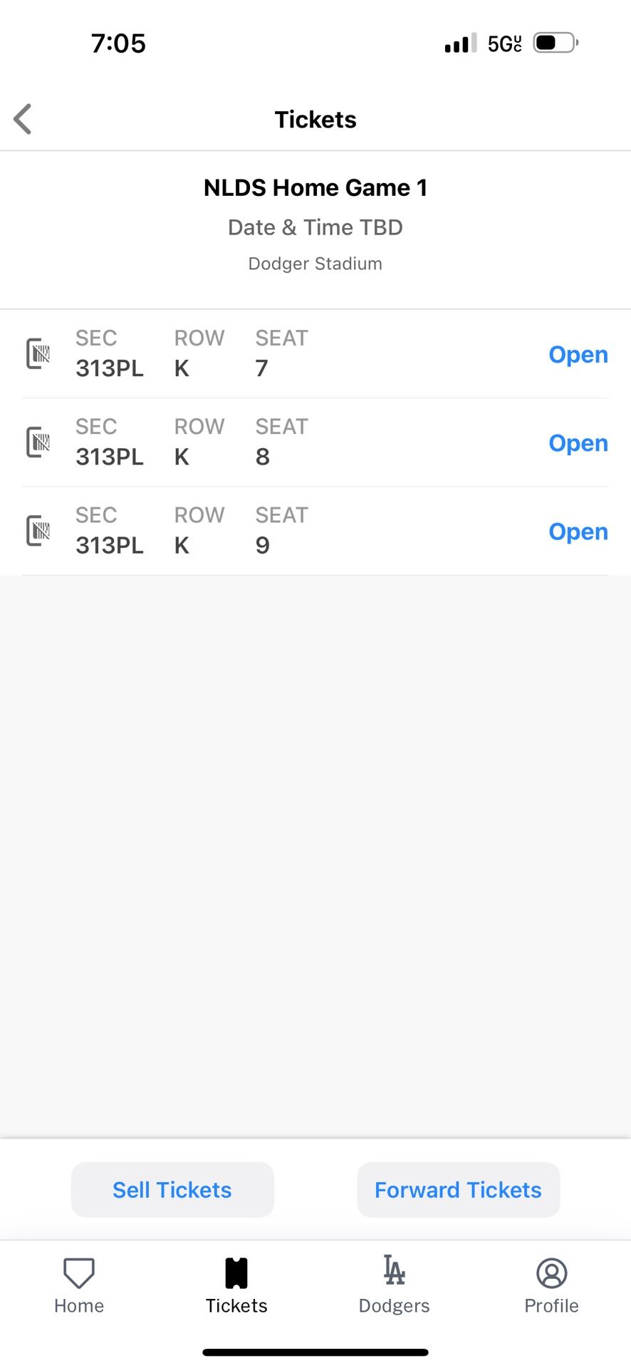 Dodgers Tickets NLDS Game 1