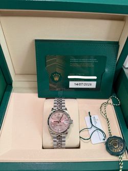 Rolex Datejust 278274 Pink Diamond Dial