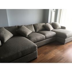 Sectional fabric sofa - Large