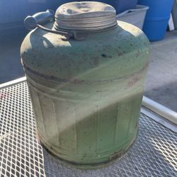 Old Metal Thermos