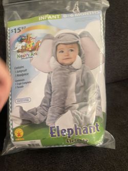 Elephant Infant Halloween Costume!