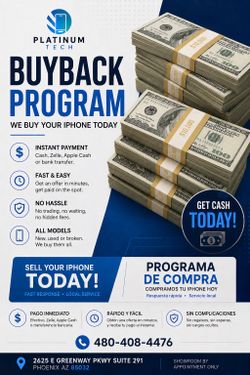 Need fast cash? Sell me your iPhone today!