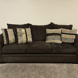 Dark Brown Sofa Couch