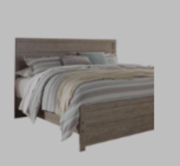 Ashley Furniture Queen Panel Bed And Nightstand