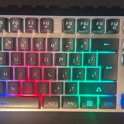 YOUFU Backlit RGB LED Wired Gaming Keyboard Used, Tested, and Works!