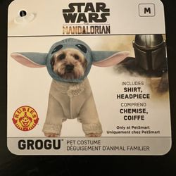 New Star Wars Mandalorian Grogu Dog Costume