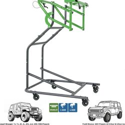 TOPLIFT PRO (V2.0) - HARDTOP REMOVAL & STORAGE TOOL FOR JEEP WRANGLER