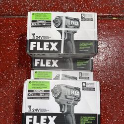 FLEX 24-volt Variable Speed Brushless 1/2-in Drive Cordless Compact Impact Wrench