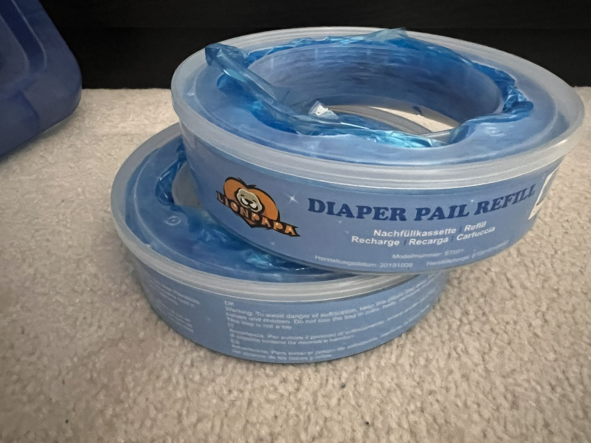 2 New Diaper Pail Refill