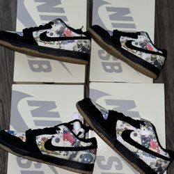 Nike SB Dunk low Supreme Rammellzee Sz 6.5,10.5,13