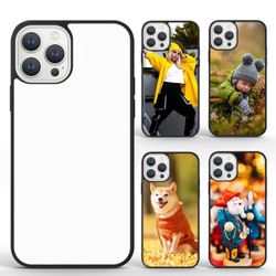 iPhone Rubber Sublimation Blank Cases
