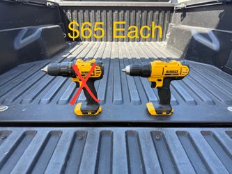 DEWALT 20V MAX 1/2in Cordless Drill/Driver (Tool Only) **$65 Each**