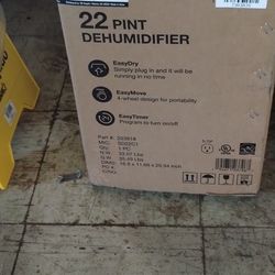 22 Pint Dehumidifier 
