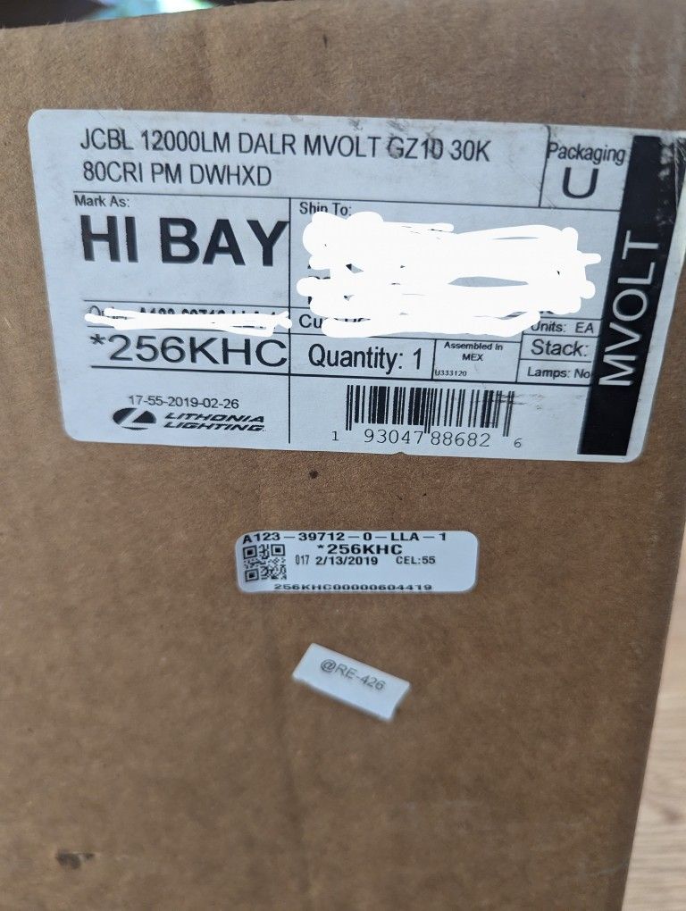 Lithonia Acuity Hi Bay Light Fixture