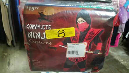 Xl boy ninja costume 14-16