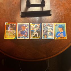 5 New York Mets Cards