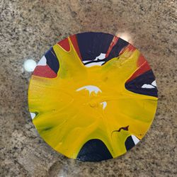 A Quiet Sunset (Abstract Art)